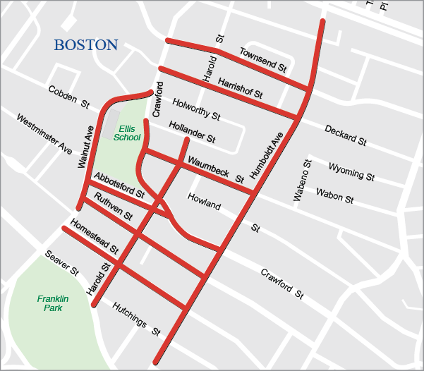 BOSTON: ELLIS ELEMENTARY TRAFFIC CALMING (SRTS) BOSTON: ELLIS ELEMENTARY TRAFFIC CALMING (SRTS)